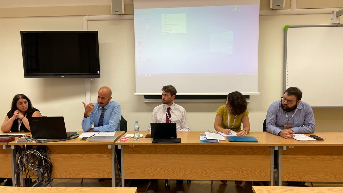 GEDECOUB's tweet photo. En la 2022 @ICON__S Annual Conference celebrada en Wroclaw, @MarcoASimonelli  y @sbalemanm han expuesto sendas comunicaciones en el panel "The new fourth branch. A way forward for constitutional democracy?".

Más información: https://t.co/OQrdMZLr2H https://t.co/VIIvE0xSFq