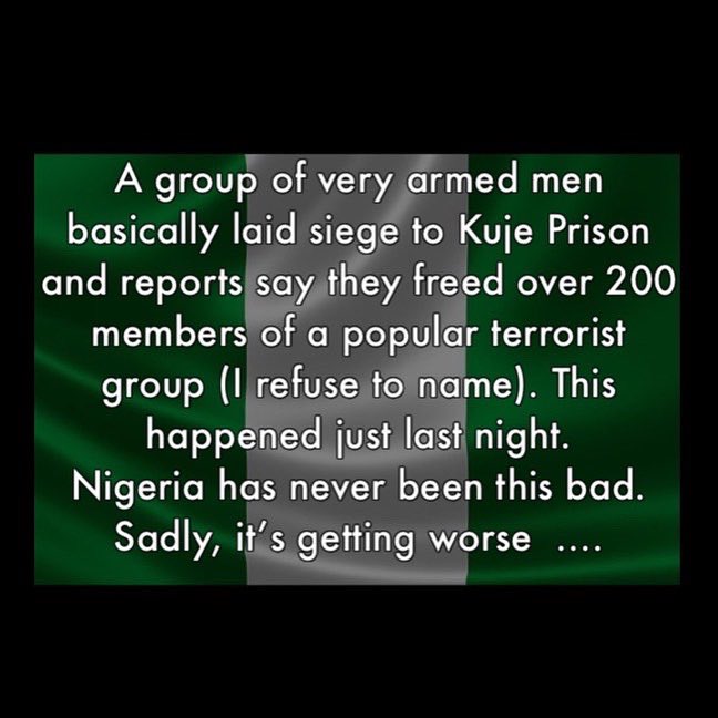 NumbaSeven's tweet photo. #Nigeria #Abuja #NigerianGovernment #Insurgency #BadGovernance #NigerianPolitics #SurvivingNigeria #NigerianTwitter https://t.co/JaucBg9j7e