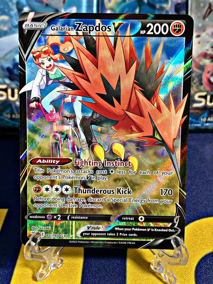 dripshop_live's tweet photo. Which Bird is your favorite?
RT: Galarian Articuno V
Like: Galarian Zapdos V
#Pokemon #PokemonTCG https://t.co/u8QQ5XY0zI
