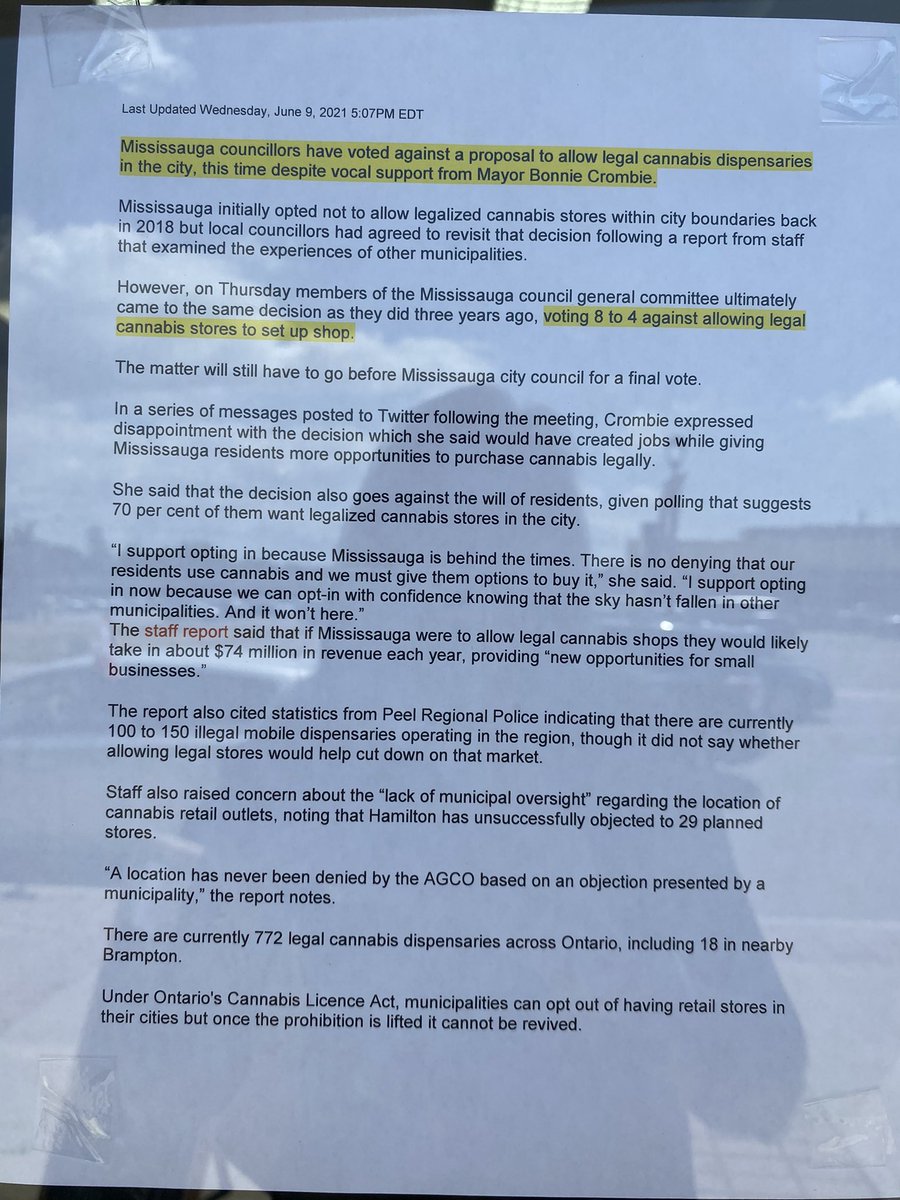 cannarelief420's tweet photo. Could we be clearer? @citymississauga HAS NO LEGAL #CANNABIS STORES. Damn, we could have sold so much weed today. #cannabiseducation #wellnessstore https://t.co/oqZmGN0cgl