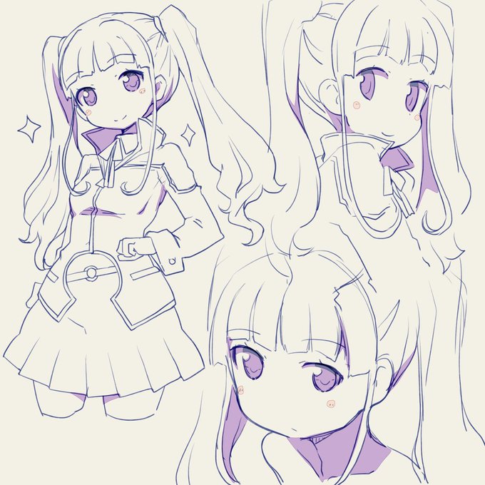 たまに思い出して描きたくなる茅沼さん 