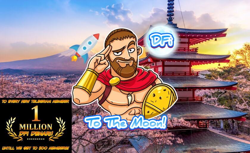 To build the community we are offering 1 Million #DFi #Denarii to every new member in all three groups.

Japan - Philippines &amp; Main groups untill we get to 500 members each!🚀

t.me/DFiDenariiJapan

#XRP #XRPArmy  #xrpthestandard #XRPLcommunity  #XummCommunity #Sologenic #Xumm