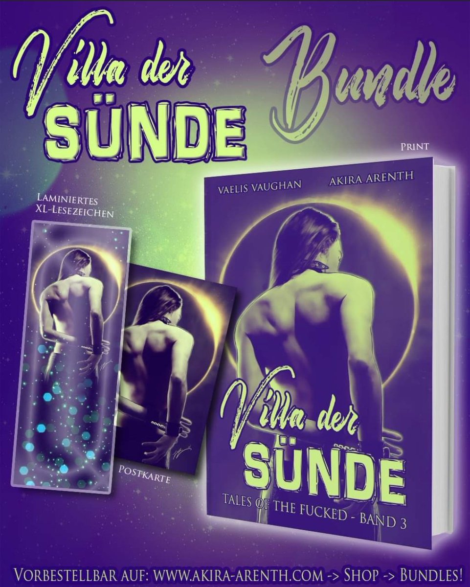 Akira_Arenth's tweet photo. COVER REVEAL und VB-Start zu
 "Villa der Sünde" 

Leseproben folgen in den nächsten Tagen :D

Wer das Bundle oder das einzelne Buch bereits vorbestellen will, kann das auf meiner HP tun:
https://t.co/Xa45qwXeJH 

So und jetzt freuen wir uns auf euer Feedback!!!

GLG Aki &amp; Vaelis https://t.co/fCs0mwQhEd