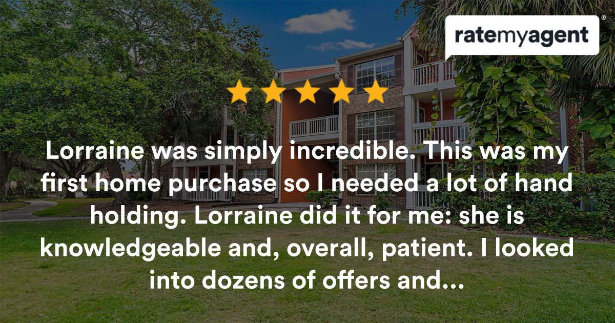 lorrainespin's tweet photo. My latest #RateMyAgent review in St. Petersburg
https://t.co/ARLxh2dMeV https://t.co/b43lUfrhX3