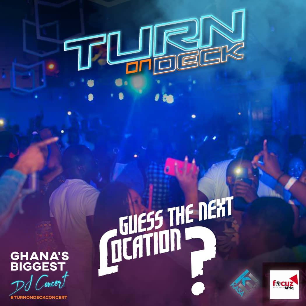 GhanaNdwom's tweet photo. Experience Ghanaโs Biggest Dj Concert! ๐ฌ๐ญ
Guess The Next Location for #TOD22 ?
Powered by
@Focuz_Afriq
@kasaentertainmentgh
@turn_deck
For Reservations / Enquiries 0207813921 / 0249232558
#TurnOnDeck #TOD22 #GhanaDjs #AfricaDjs #Music https://t.co/qsnhFzl5IC