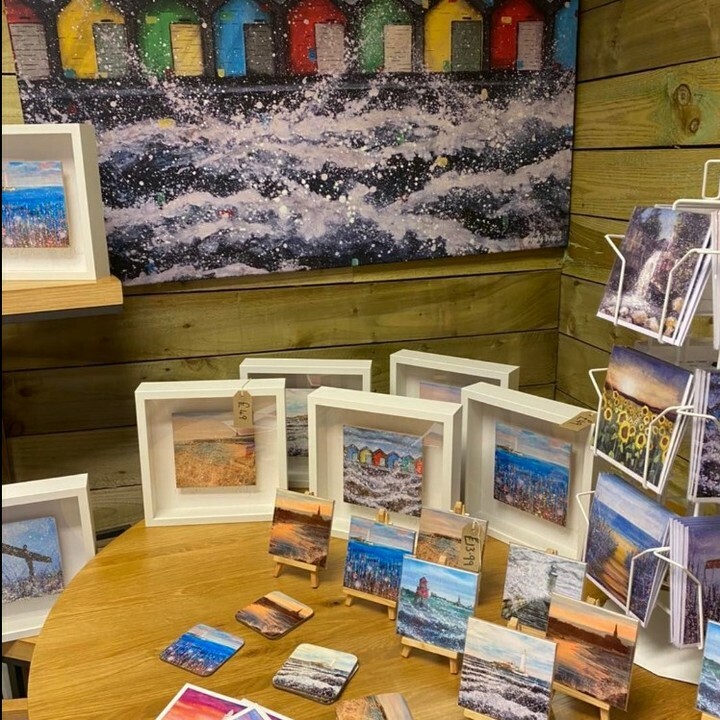 emilywardartist's tweet photo. I absolutely love this display of my products @blueberrysquare, Whitley Bay. 
There are great gift ideas for everyone here from cards and coasters to big canvas prints. 

Where did you last see Emily Ward Art?

Photograph by Blueberry Square 
#coast #coa… https://t.co/QnMYKbaX3w https://t.co/CLw8ogELFN