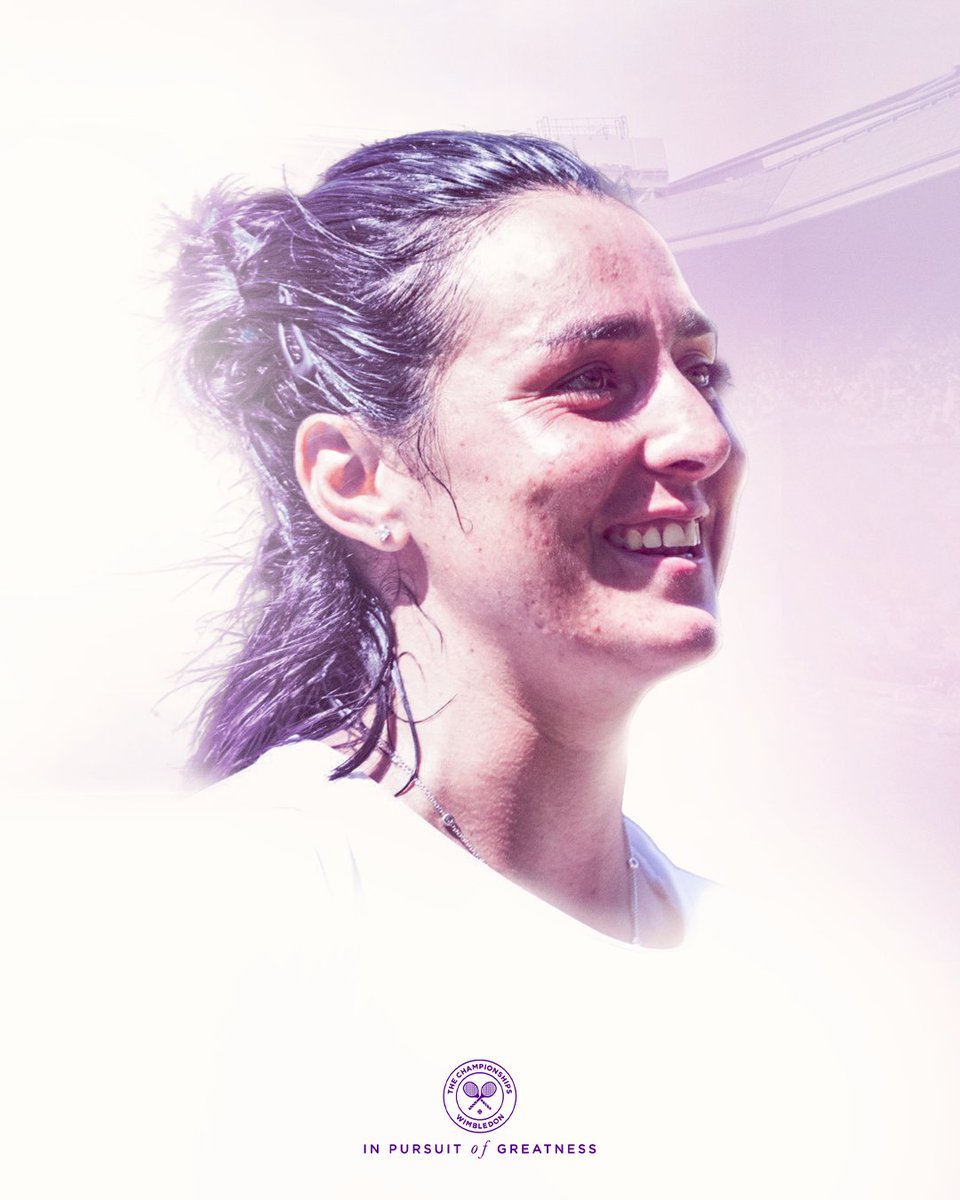 Wimbledon's tweet photo. ▪️ First Arab player in a Grand Slam final
▪️​ First African woman in a Grand Slam final in the Open Era

@Ons_Jabeur created history at #Wimbledon https://t.co/3wQe2sMxHN