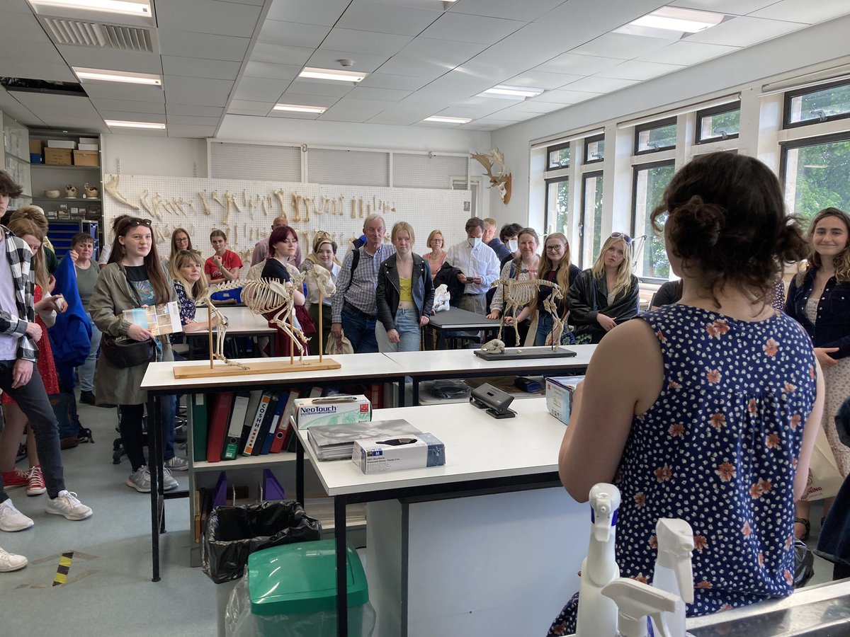 UCamArchaeology's tweet photo. Whew, what a busy day 1 at the @Cambridge_Uni Open Days! We loved welcoming so many prospective #Archaeology students to the Department. We’ll be back to do it all over again tomorrow. ⛏🏺 https://t.co/GliHi0RLpm