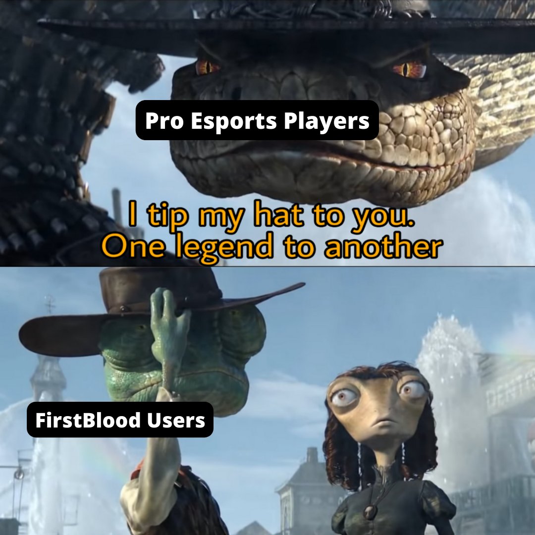 firstbloodio's tweet photo. Howdy partners, you know what's real swell? Having a FirstBlood Account. 
First 10 RTs+Replies get a FirstBlood Premium code 🤠 https://t.co/dwZf8NHUwE