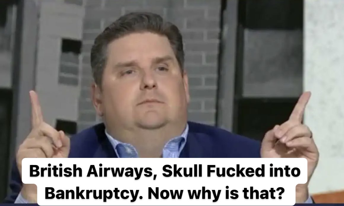 BarstoolBigCat's tweet photo. Future you @British_Airways if you don’t return @RiggsBarstool bags https://t.co/pJfczBcrd5