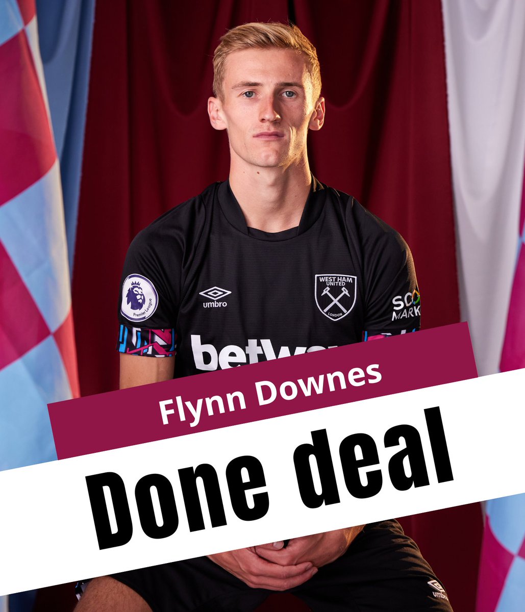 HenryTJourno's tweet photo. CONFIRMED: West Ham have signed Flynn Downes from Swansea City.

#WHUFC ⚒️| #SCFC 🦢 https://t.co/gPFyq9raFa