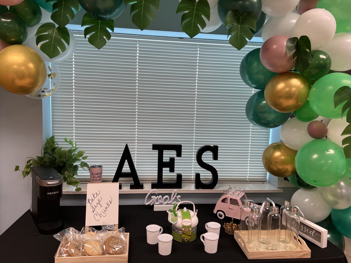 AthertonES's tweet photo. Today was our first leadership retreat and we had an awesome time! Everything was refreshing including the salad that was donated by the Nickel Sandwich Shop and the fruit infused water! We’re Geared up 4 Greatness! @Leigha_Curry7⁩ ⁦@HoustonISD⁩ ⁦@HISDElementary2⁩ https://t.co/7KDznMK3nE