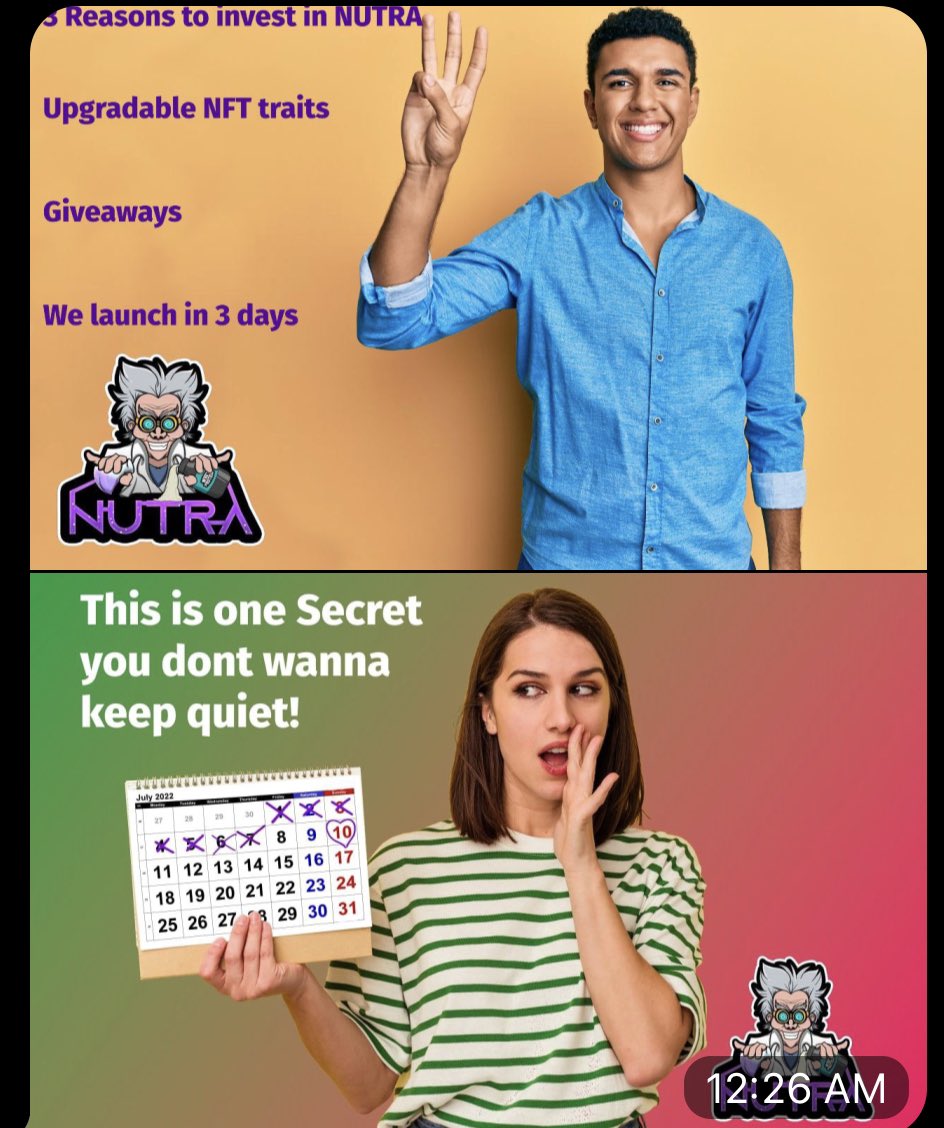 NUTRA FINANCE MAN. tweet media