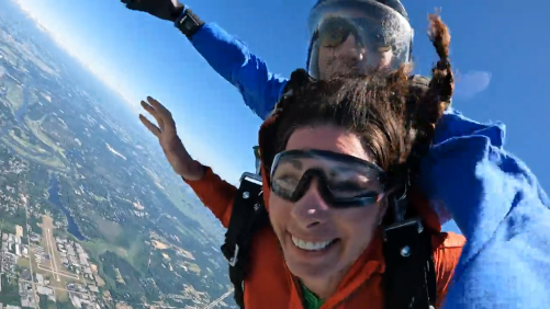 TrustedLODawn's tweet photo. 2 weeks ago I got to take my son, Ethan White skydiving while we were vacationing on the West Side of the State. It was his first time! 
Truly amazing and blessed to be able to have done this with him! Something we will remember for a lifetime! https://t.co/5wo0CUIT7t
