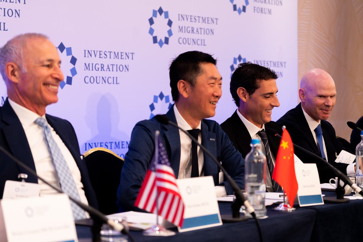 HiltonGlobal_HQ's tweet photo. Thank you to the @IMCouncil for some great photos of Global Security Advisor, @AttyPVincent, at the Investment Migration Forum last month. #citizenshipbyinvestment #globalsecurity #duediligence #thoughtleadership https://t.co/MoBO1SHRAc