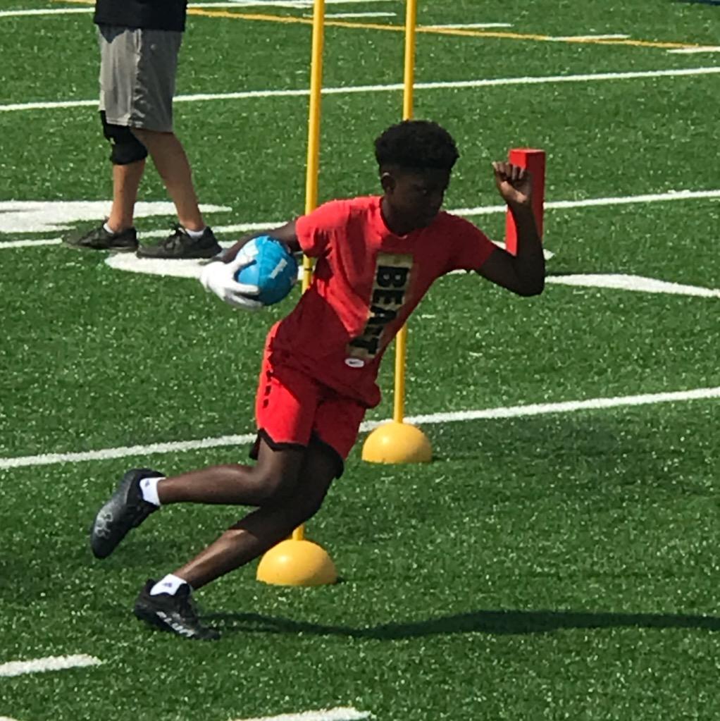 Ced1Hundred's tweet photo. My Lil Man @JamaarGreen1 had fun today at the #CarolinaPanthers #Play60 #NflCamp. He Loves The Game. #WeWorken ππͺπΏππͺπΏ https://t.co/vch0q1gweq