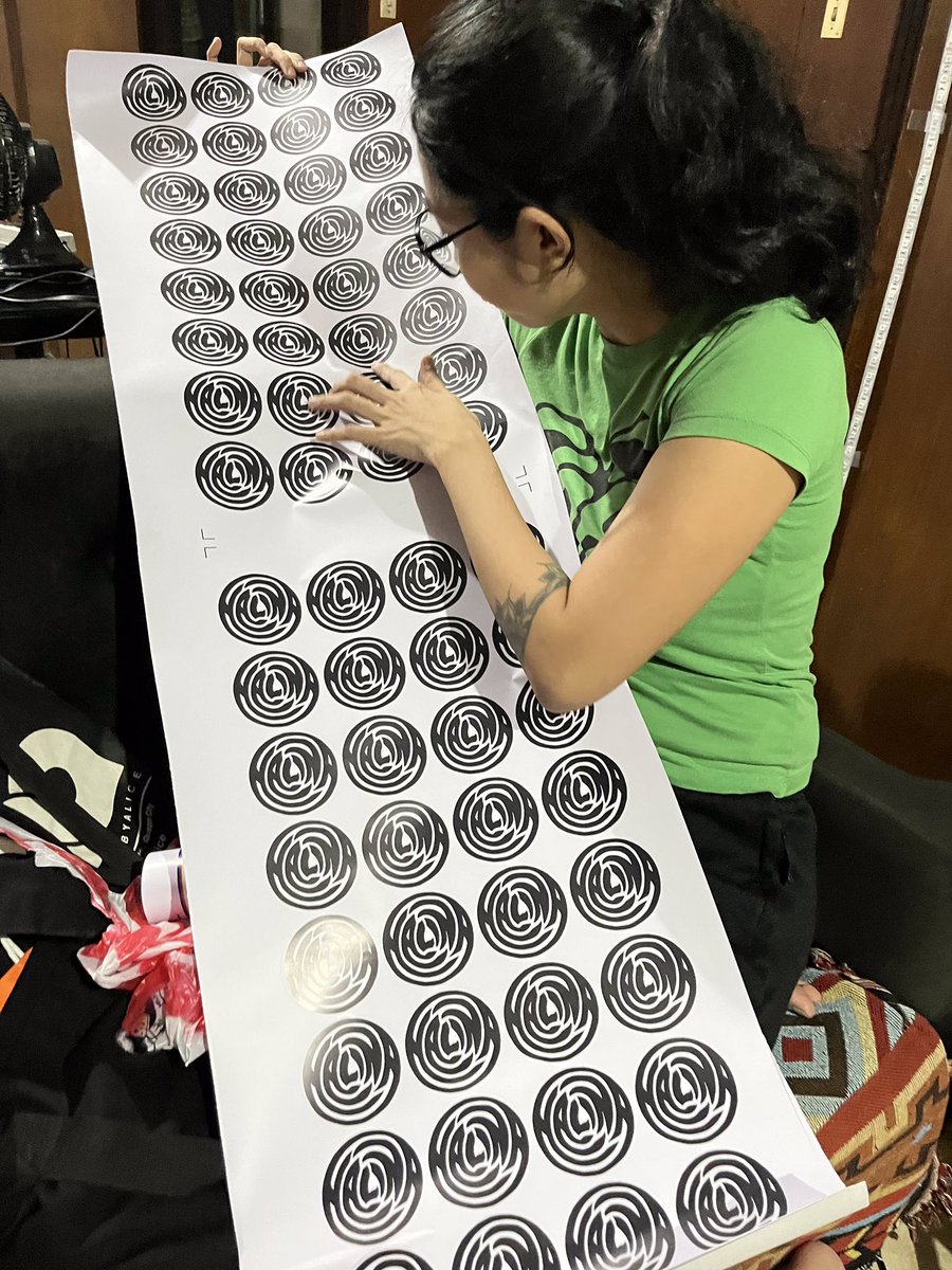 AkoSiHalina's tweet photo. Free Halina stickers for the next coming gigs. Latest gig is @ @the70sBistro tonight, July 8,2022 (Friday). https://t.co/GLKTL44nlr