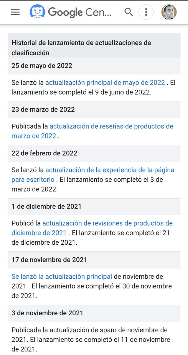 isocialwebseo's tweet photo. 🆕 Ya tenemos web oficial de Google,  donde se listan por fechas todas las actualizaciones del algoritmo que se van publicando 👇👇

https://t.co/VGNx1B6Jzj https://t.co/hv12Y9IVgp