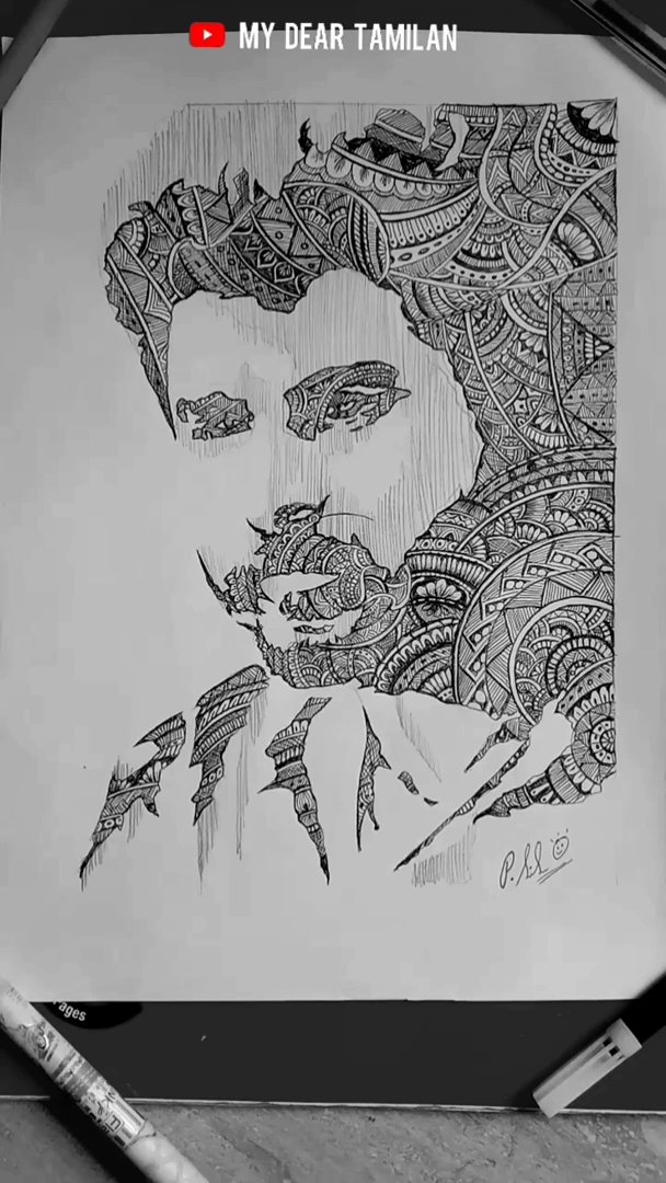 SivasudhanP's tweet photo. My Loveable👑 @Siva_Kartikeyan Anna Drawing by Me, Mandala Art of Sivakarthikeyan Anna✨, Today My Birthday ❤ View My Drawing Anna ✨#Sivakarthikeyan #PrinceSK #Prince #SK22 #SK  #Sivakarthikeyan #don https://t.co/5hhu42lSeV