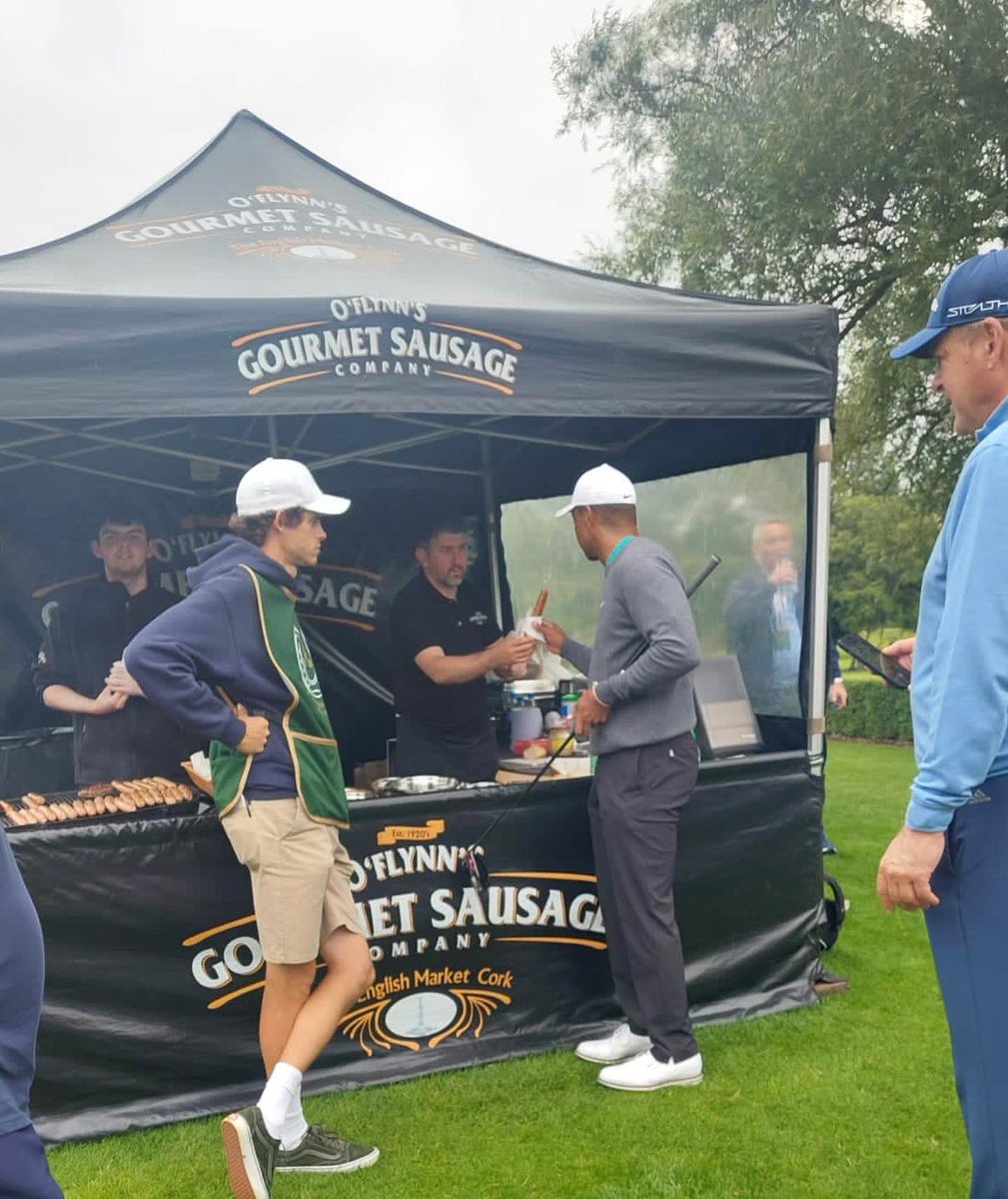 What an amazing week this has been for O’Flynn’s Gourmet Sausage Company. It was an incredible experience for the whole team to get the opportunity to cater at the JP McManus Pro Am at Adare Manor.