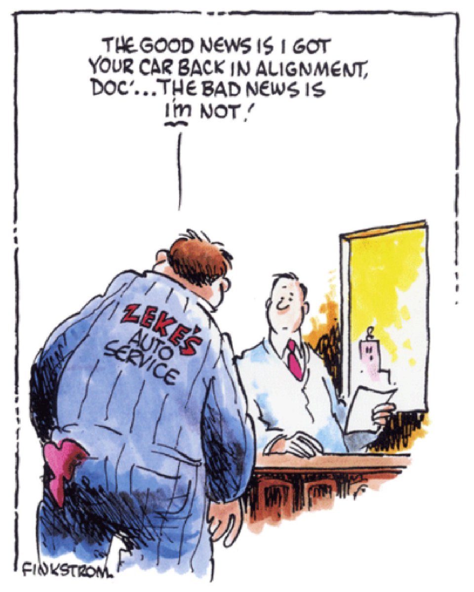 NorthPole_Chiro's tweet image. Just as our car’s alignment got fixed, your #spinealignment shall be too! #ChiropracticHumor