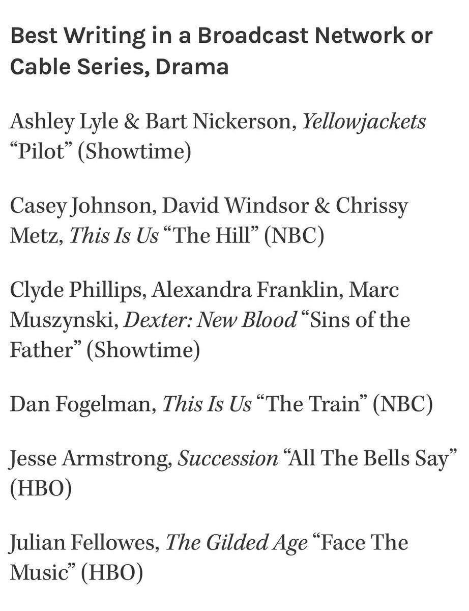 jscottamy's tweet image. Thanks Hollywood Critics association for the nomination of #DexterNewBlood