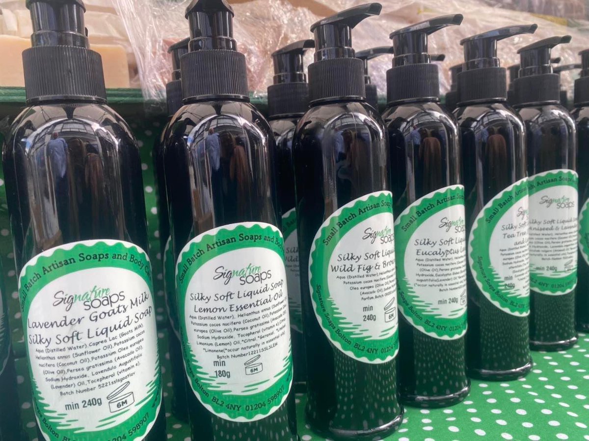 SignatureSoapsL's tweet photo. Saturday Northwich @_TheMarketCo Artisan Market 10-4 with my Made From Scratch Shaving Soaps, Bar Soaps, Liquid Soaps and Body Care Products https://t.co/MjPQFKjELc