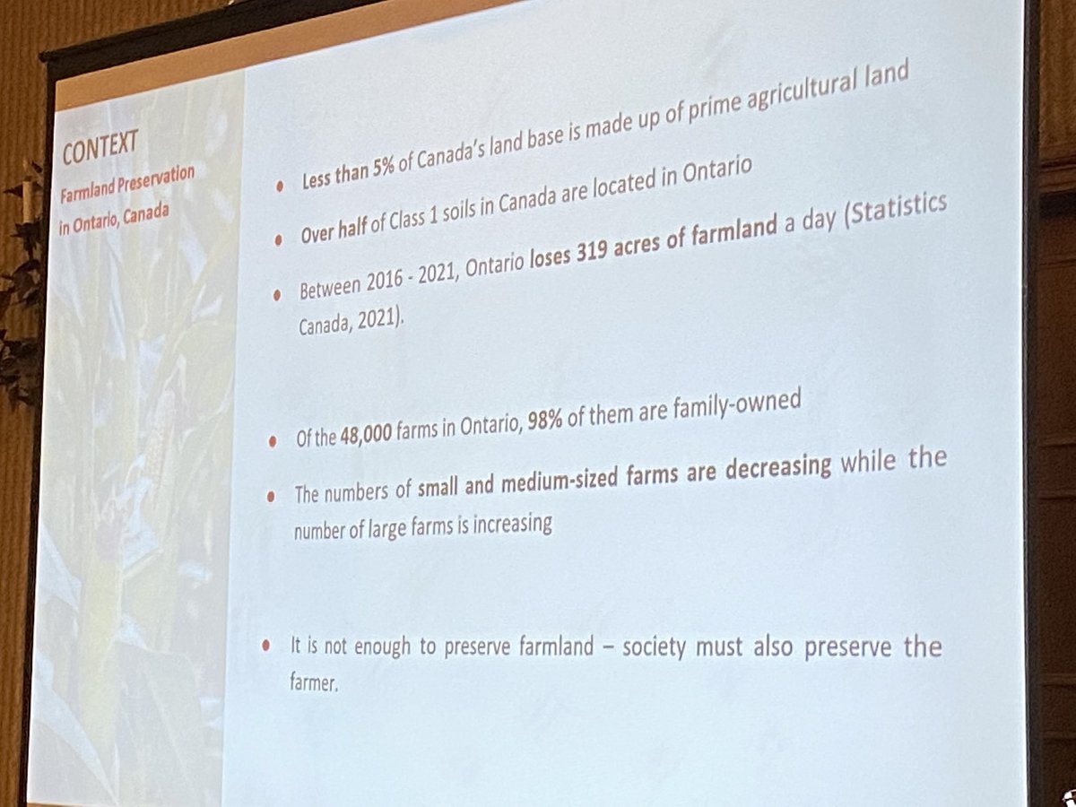 Watching a great presentation on agricultural land. #elevation2022 #plan2elevate