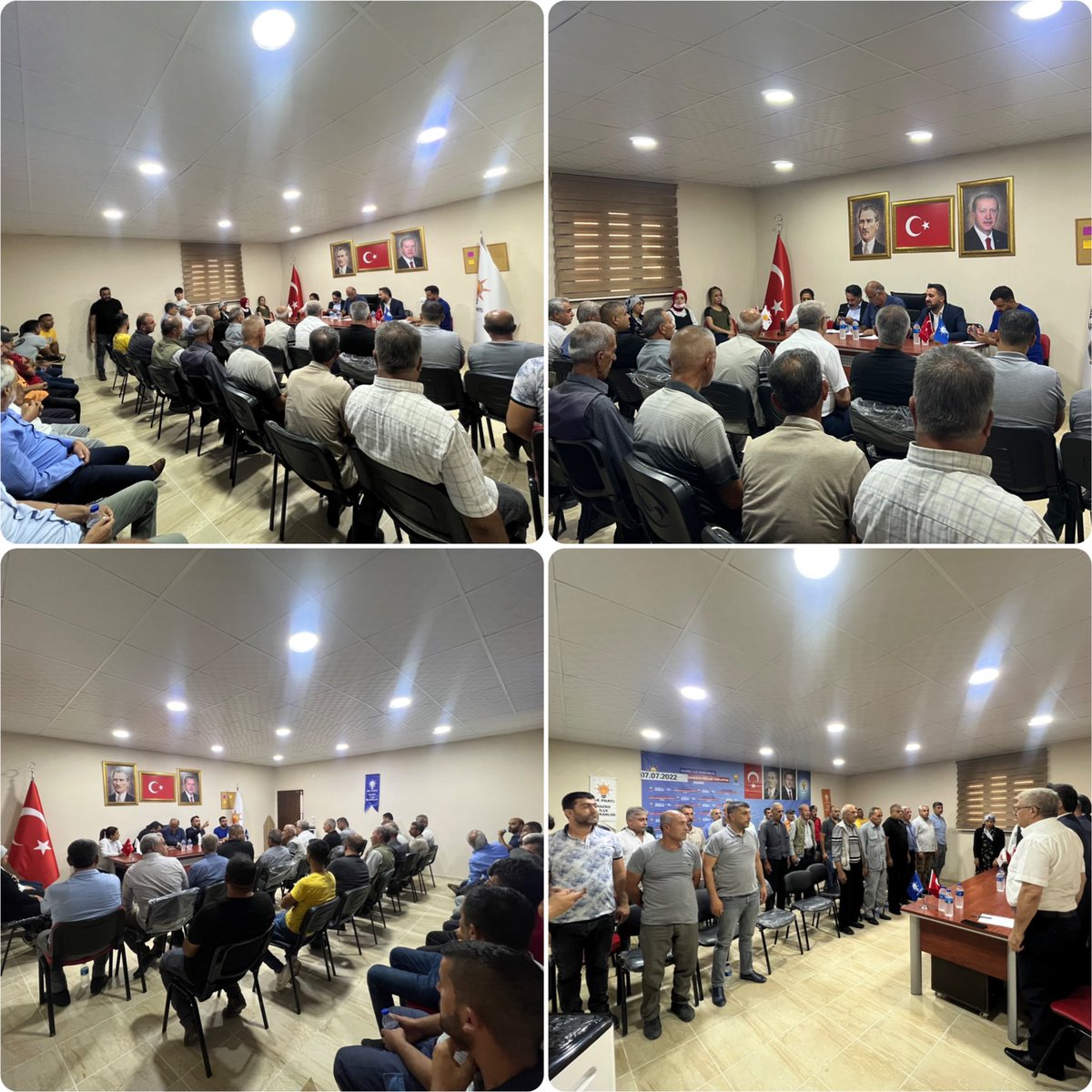 cmlmehmetoglu's tweet photo. İl Başkan Yardımcılarımız Sn.@HasanDo71836102 ,Sn.@MehmetZekiAkkoc İl Yönetim kurulu üyemiz Sn.@mekinci2121 Belediye Meclis üyelerimiz ve üç kademe Başkan ve yönetim kurulu üyelerimizin katılımıyla;  Daraltılmış #Hazro İlçe Danışma Meclisi toplantımızı gerçekleştirdik 07.07.2022 https://t.co/6bDmV8pJ9x