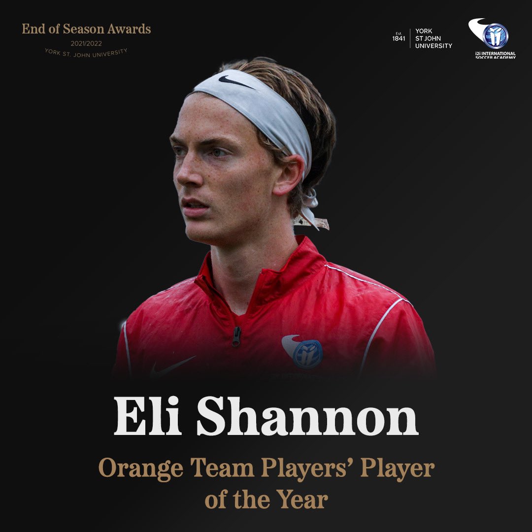 i2iSoccerAcad's tweet photo. 🏆 𝐄𝐍𝐃 𝐎𝐅 𝐒𝐄𝐀𝐒𝐎𝐍 𝐀𝐖𝐀𝐑𝐃𝐒 🏆

Congratulations to Eli Shannon who has won i2i Orange 🍊 Team Players’ Player of the Season

What a campaign to finish on @elishannon5 🤝

#OneBigFamily | #i2iSoccerAcademy https://t.co/618bUpZNCr