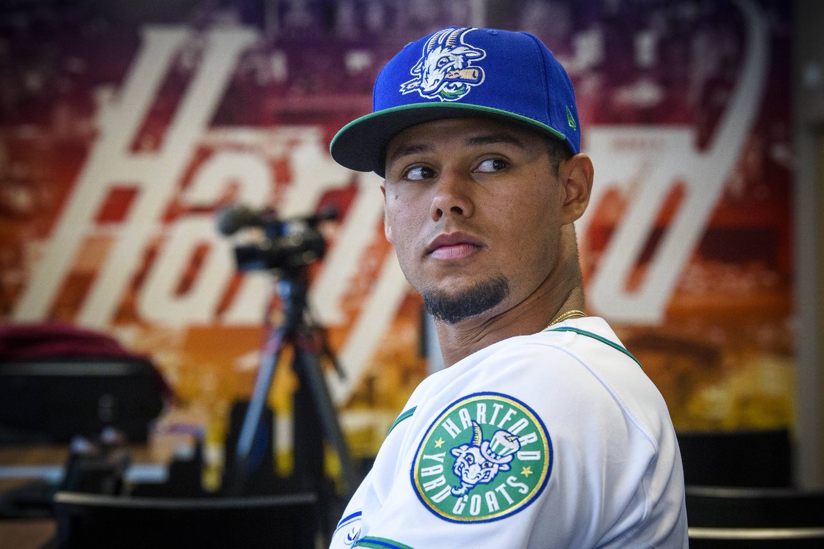 Congrats to Ezequiel Tovar of the Rockies affiliate Hartford Yard Goats for being named to the 2022 @SiriusXM All-Star Futures Game! We're hungry to see you soon at Coors Field to share some grub!