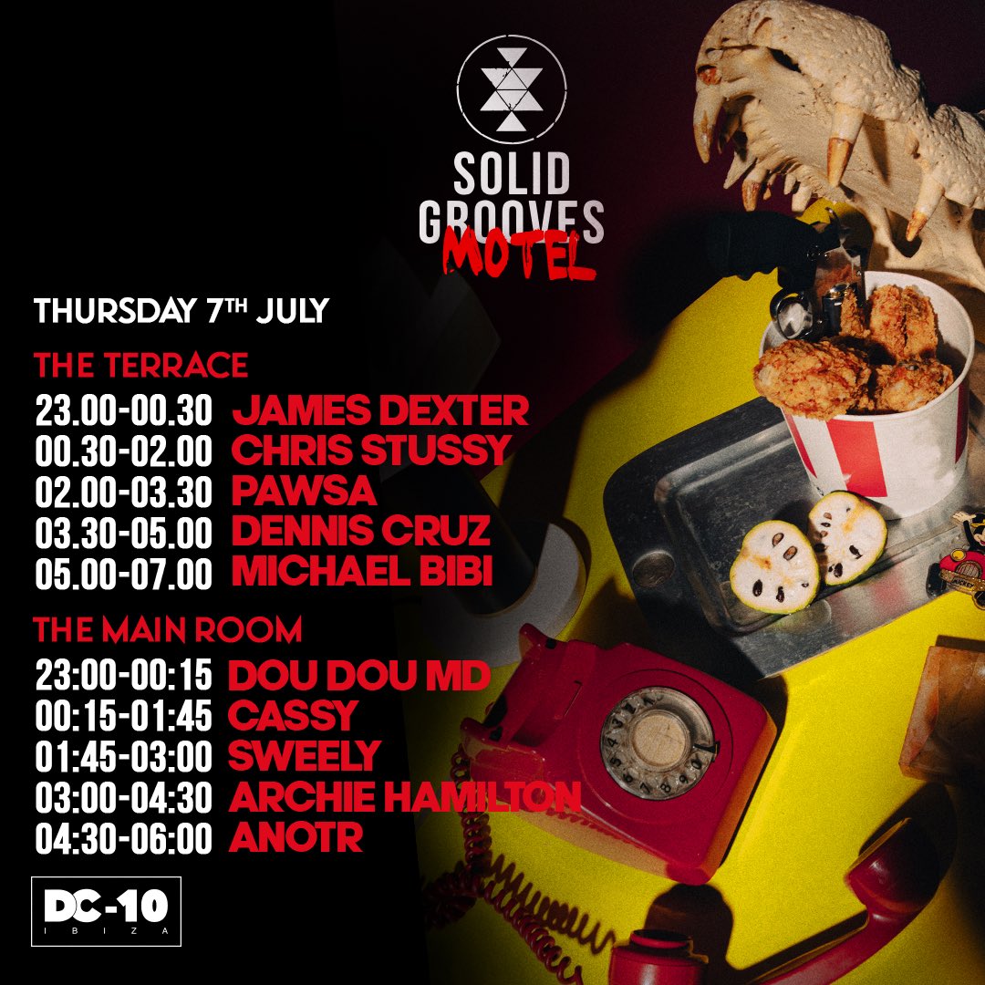 SolidGrooves_'s tweet photo. On tonightβs menu π΄
#GroovesMotel https://t.co/QnaikVbB6t