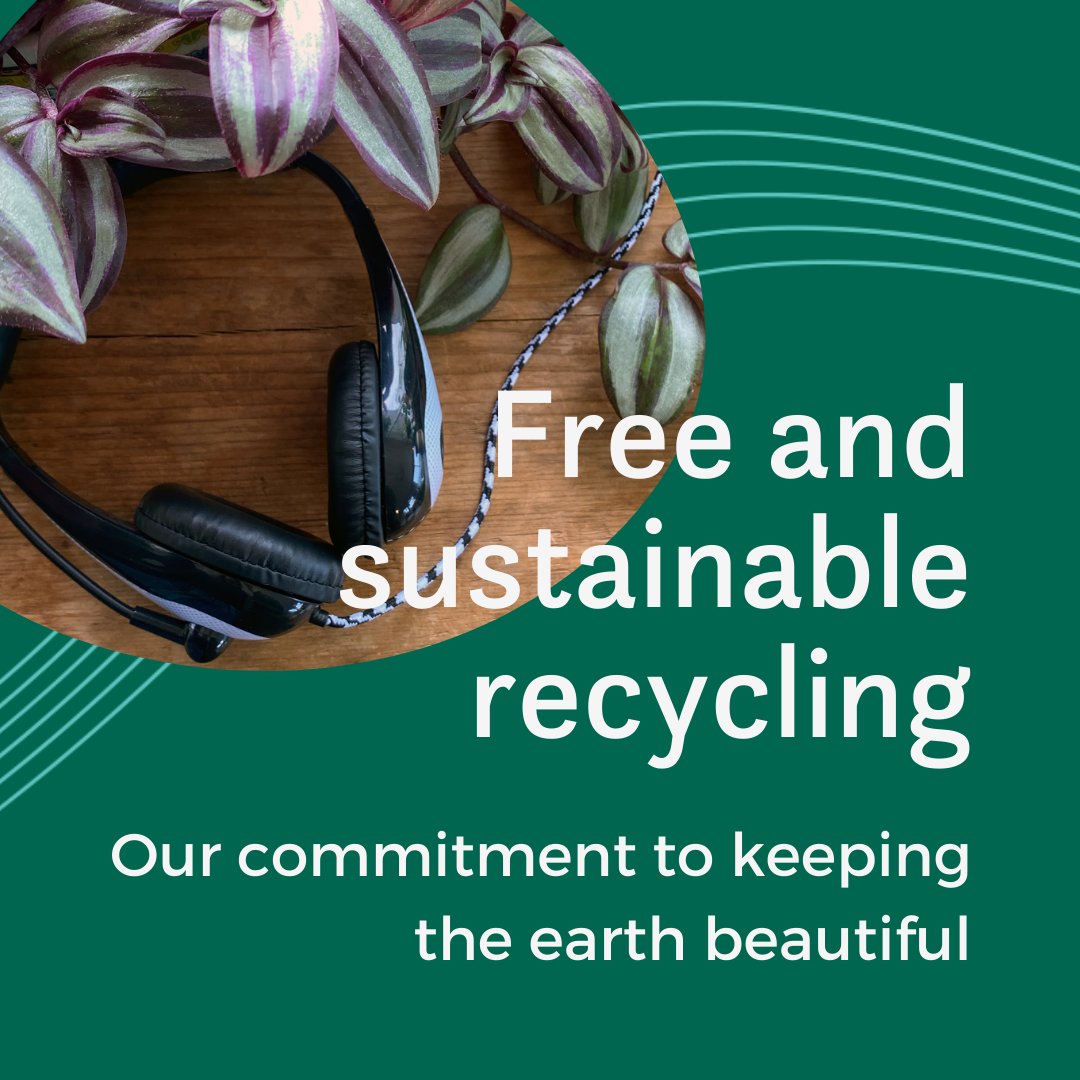 AVIDProductsInc's tweet photo. We have the solution for your broken, unused headphones! We've partnered with @jointerra to offer recycling of any brand of listening device for FREE in just four easy steps.
Visit the link to start recycling now: https://t.co/ccnwuWN37h
#ewaste #erecycle #circulareconomy #eco https://t.co/g4P1Le4A2E