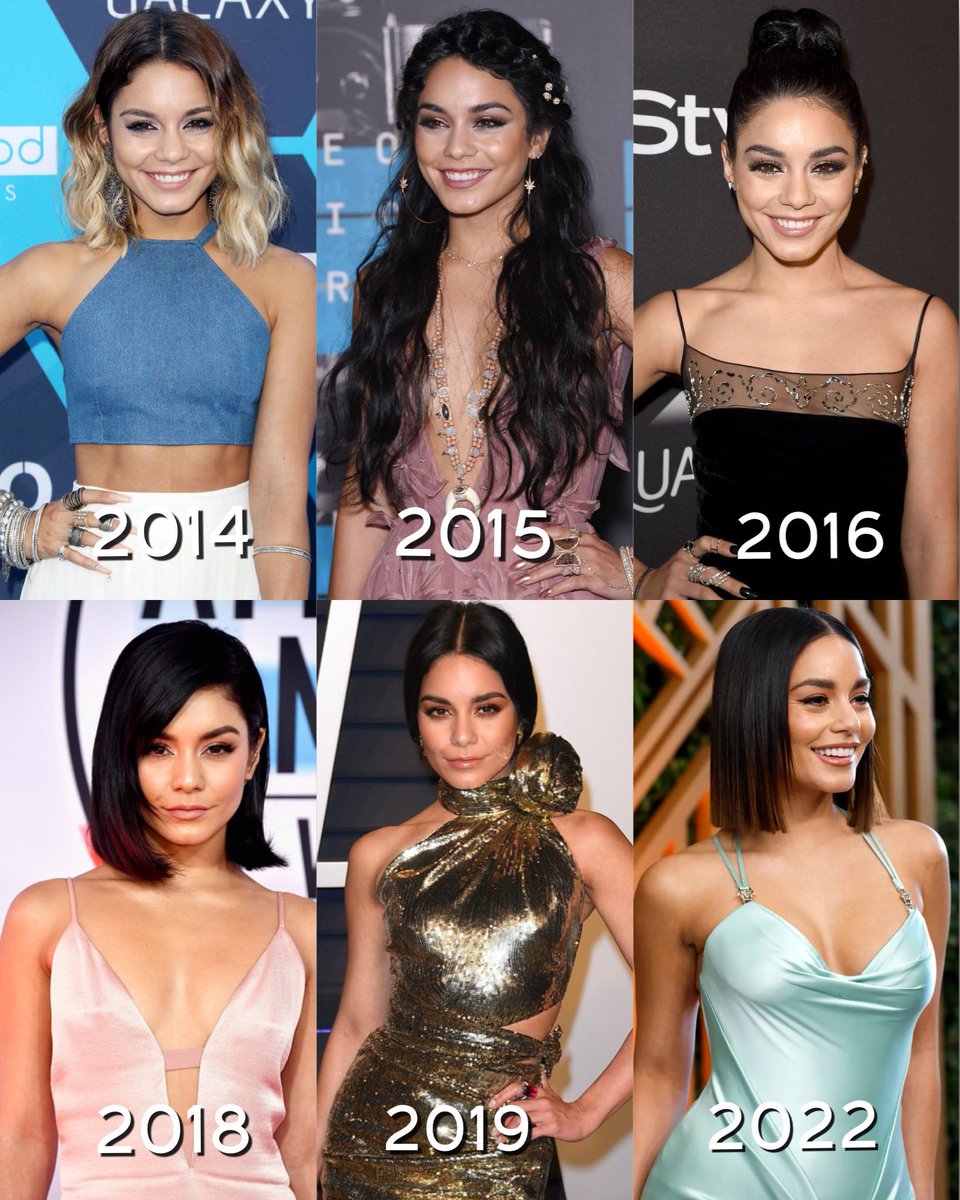 firstbadxhabit's tweet photo. Vanessa Hudgens over the years https://t.co/nfTXucIycj