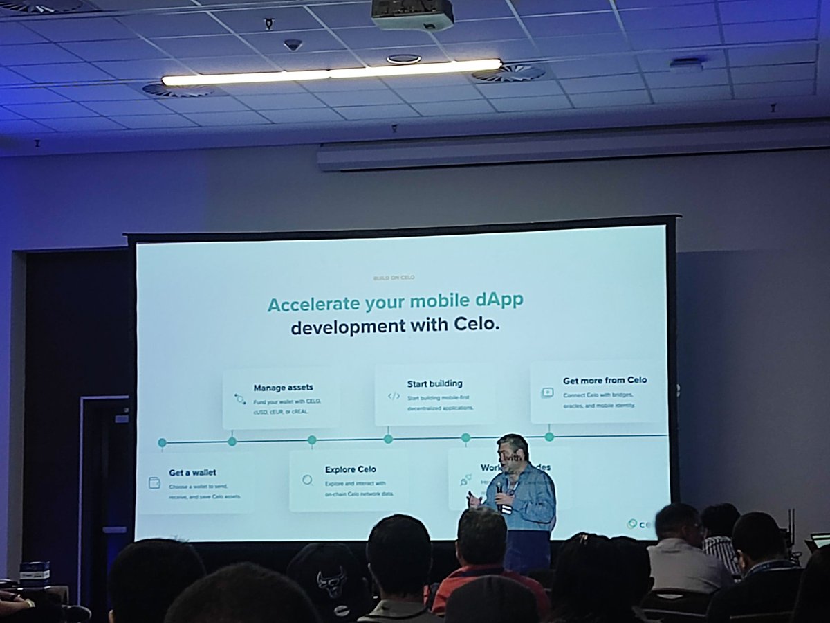 George_sv's tweet photo. En el segundo día del @BlockSummitLA, estamos disfrutando de un taller interesante e informativo sobre @CeloOrg su gran trabajo y aporte, junto a nuevos miembros de la comunidad. @CONEXION_SV 
#BSLPANAMA2022 #ElSalvador https://t.co/pCsku7QIpQ