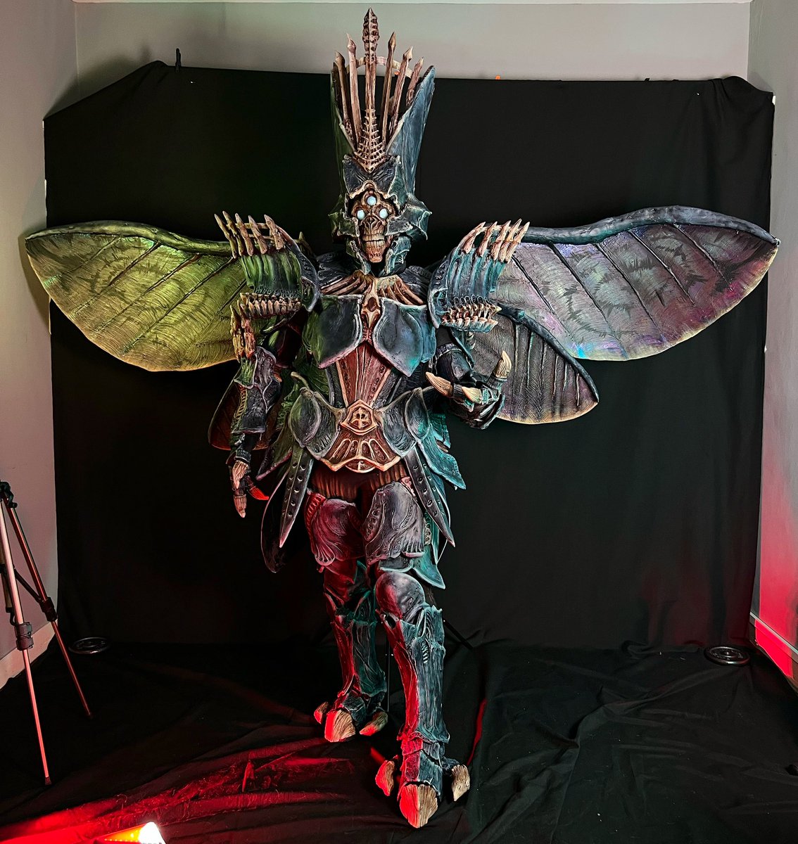 anhyracosplay's tweet image. It has been an incredible experience to be part of this! Two months if hard work, a cosplay too huge for my house… and a lot of fun and moth mommy comments 🤣! I’ve learned a lot making this build and I’m amazed by the talent of all the participants 💗 Give them a lot of love😊