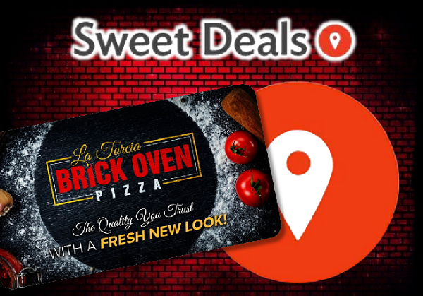 kd1017fm's tweet photo. Take advantage of this #SweetDeal NOW before they're all SOLD OUT!! Less than 30 are left! Get more details and to purchase a $50 gift card for only $25, to La Torchia' Brick Oven Pizza go to https://t.co/jSaQzrgXMK. https://t.co/aFtBfoxMes