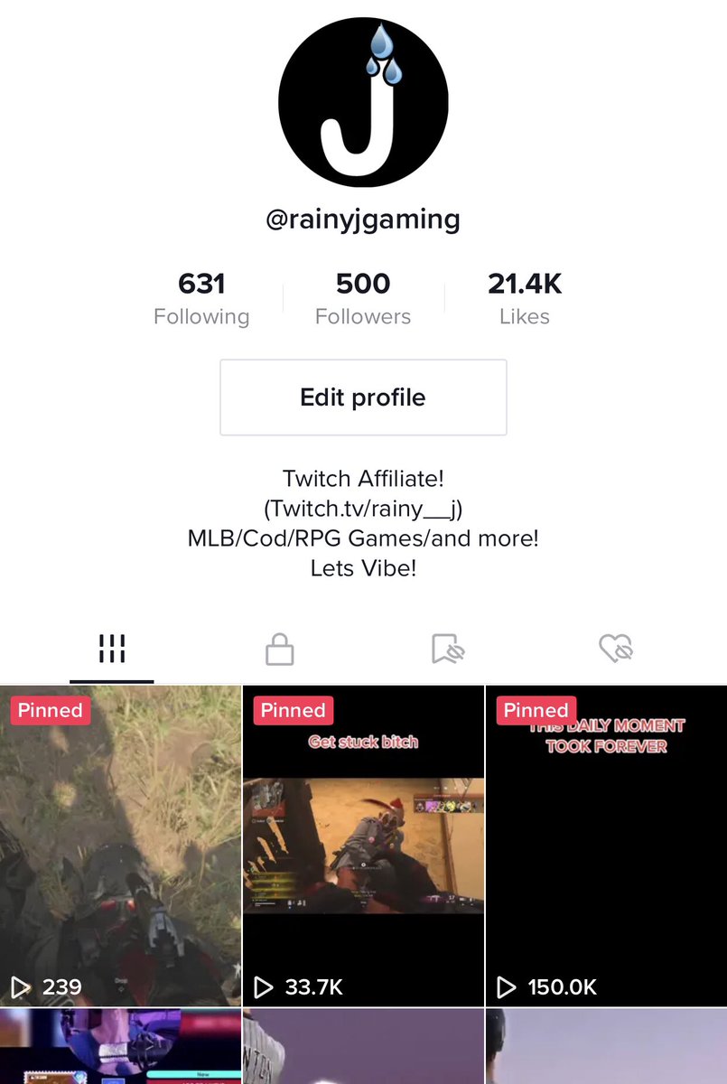 RainyJGaming's tweet photo. 500 on Tiktok! Love and appreciate the support! Lets keep it going!! much love ❤️ #RainGang 

https://t.co/8p1hmcrxY0 https://t.co/gz4BJk4Uhn