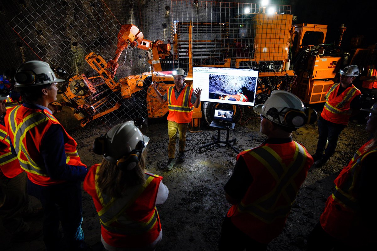 The people I met today at MacLean Engineering are building the economy of the future. At their research and development facility in Sudbury, we talked about opportunities in sustainable mining and the work they’re doing to develop electric vehicles for mines around the world.