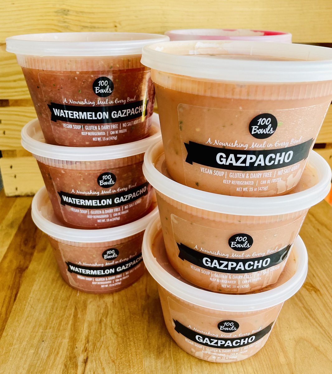 100Bowls's tweet photo. Gazpacho is back on the menu! The flavors of summer in a bowl. Available at our Herndon store. 
#100bowlsofsoup #gazpacho #summer #summersoup https://t.co/if18KmMADq
