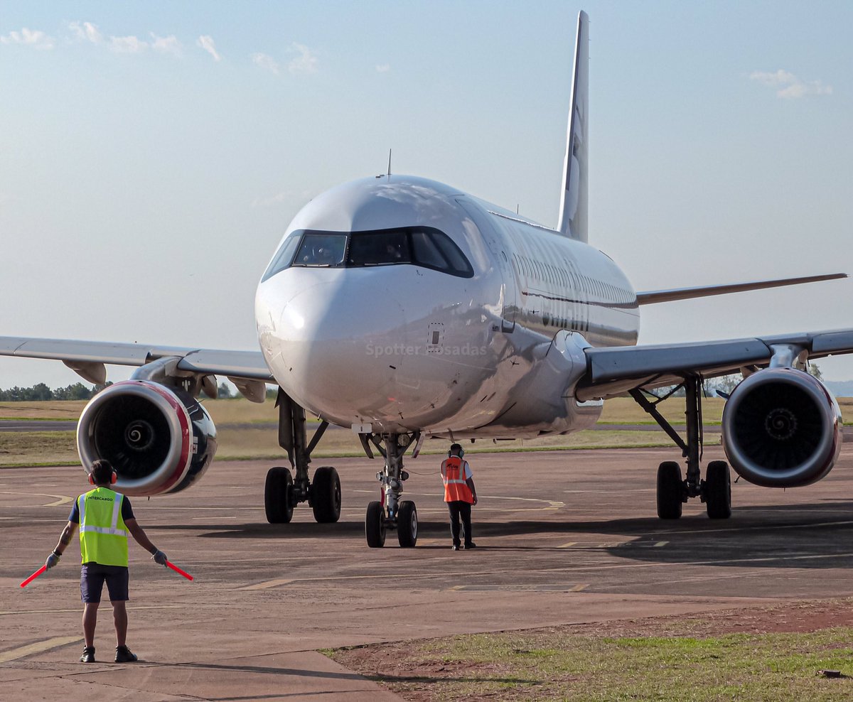 spotterposadas's tweet photo. Listos rodar ➡️🦌

✈ Airbus A320 - 232 Huemul Livery  ✈ Jetsmart Argentina  📍Posadas SARP/PSS

@jgagnot @sgaspotting1 @jqfotoyvideo @fer_viamisiones @PlanesSpotterAr @jpr_spotter09 @dk_spotter @Facu_mer @fabio2st @VuelaJetSMART https://t.co/qyE3sbvJW9