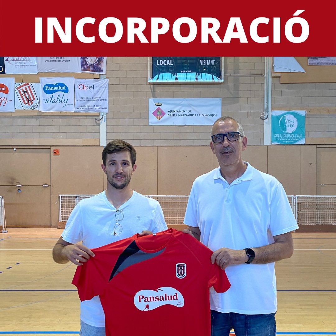 BENVINGUT, ENRIC!⚪️🔴⚫️

Enric Martí és la segona incorporació del primer equip del club per la temporada 2022-23. Prové del PHC Sant Cugat, on aquesta darrera temporada han assolit l’ascens a OkLliga.

Molta sort i benvingut!💪🏻