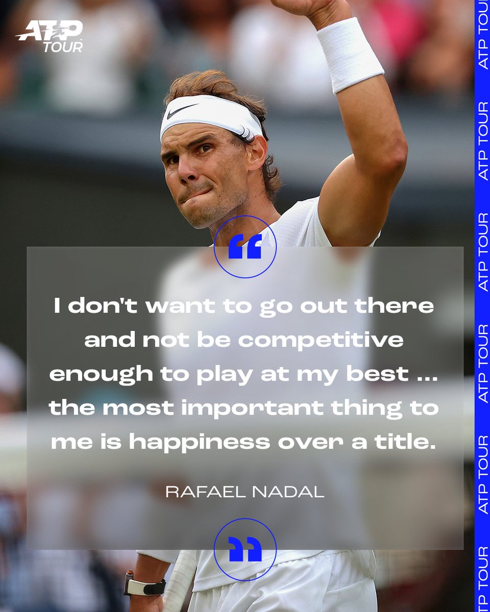 atptour's tweet photo. Get well soon, Rafa ❤️

@RafaelNadal | @Wimbledon | #Wimbledon https://t.co/yteRQip96V