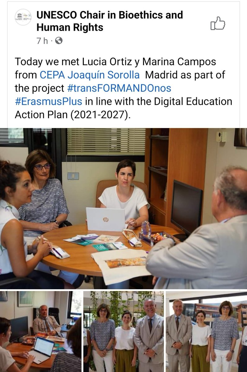 CepaSorolla's tweet photo. Esta mañana hemos podido ver las instalaciones del Ateneo Pontificio Regina Margherita y nos han explicado cómo trabajan y las enseñanzas que imparten. ¡Gracias por este encuentro tan enriquecedor! #ErasmusPlus #transFORMANDOnos https://t.co/w0Uu7Hssi5