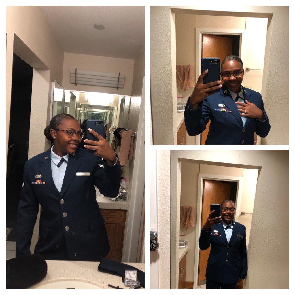 tayjohnson2018's tweet photo. Im finally a SF Defender😮‍💨🥹🥳 (4/1/22- 7/5/22) So grateful to God i made it thru. I earned a distinguished grad award (top academic/great wit both weapons/well rounded airman)  A1C Johnson out bye San Antonio✌🏾🫡 New Mexico here i come🫣😬 #DefenderNation #secfo #ByTheGraceOfGod https://t.co/xm6E50yx8I