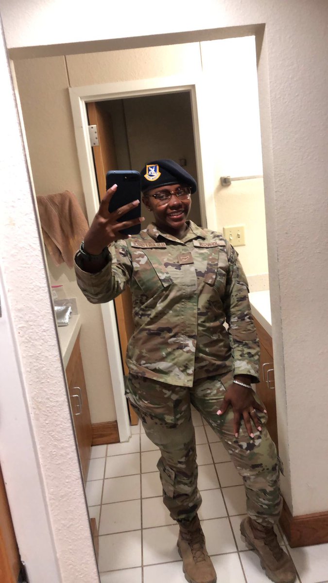 tayjohnson2018's tweet photo. Im finally a SF Defender😮‍💨🥹🥳 (4/1/22- 7/5/22) So grateful to God i made it thru. I earned a distinguished grad award (top academic/great wit both weapons/well rounded airman)  A1C Johnson out bye San Antonio✌🏾🫡 New Mexico here i come🫣😬 #DefenderNation #secfo #ByTheGraceOfGod https://t.co/xm6E50yx8I