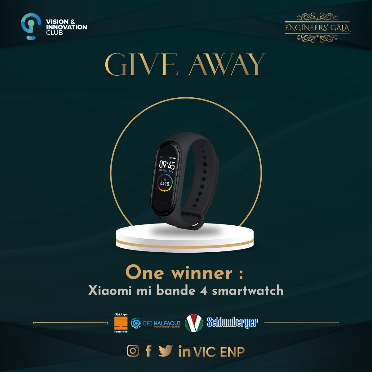 vic_enp's tweet photo. [ ENGINEERS’ GALA | Giveaway ] 

Do you want to win a smartwatch given by the Vision and Innovation Club? Well, find out how to do that here: https://t.co/Pkan8KmdvB

The winner will be announced in 24 hours and selected by drawing lots. 

#VIC #VIC_ENP #EngineersGala #GA https://t.co/mCWd28LIhe