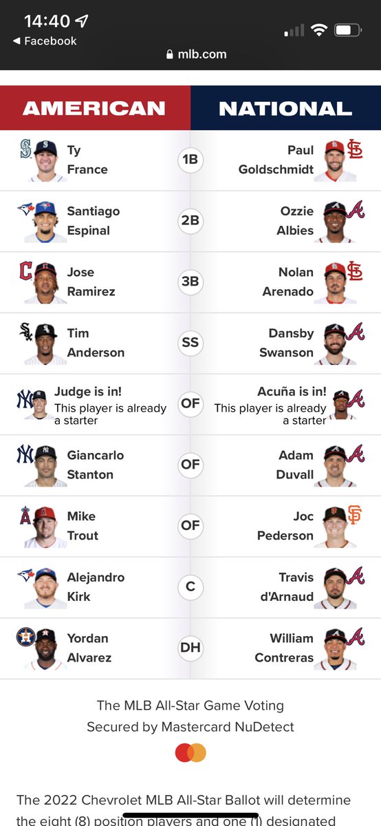 3K1NG4's tweet photo. @Braves @ronaldacunajr24 @LieutenantDans7 @ozzie https://t.co/Iz9wT7qJ7l