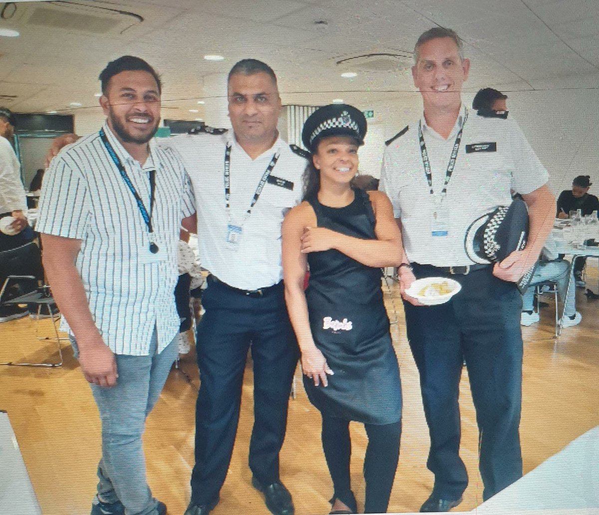 MPSTowerHam's tweet photo. PS Daleel and Supt. Port attended a book launch event at The Reach, E14.
Youths from the @OsmaniTrust expressed their journey, challenges and aspirations living and growing up on the Isle of Dogs within the book.
#HackneyPolice
#OsmaniTrust https://t.co/T8gkYD3nwV