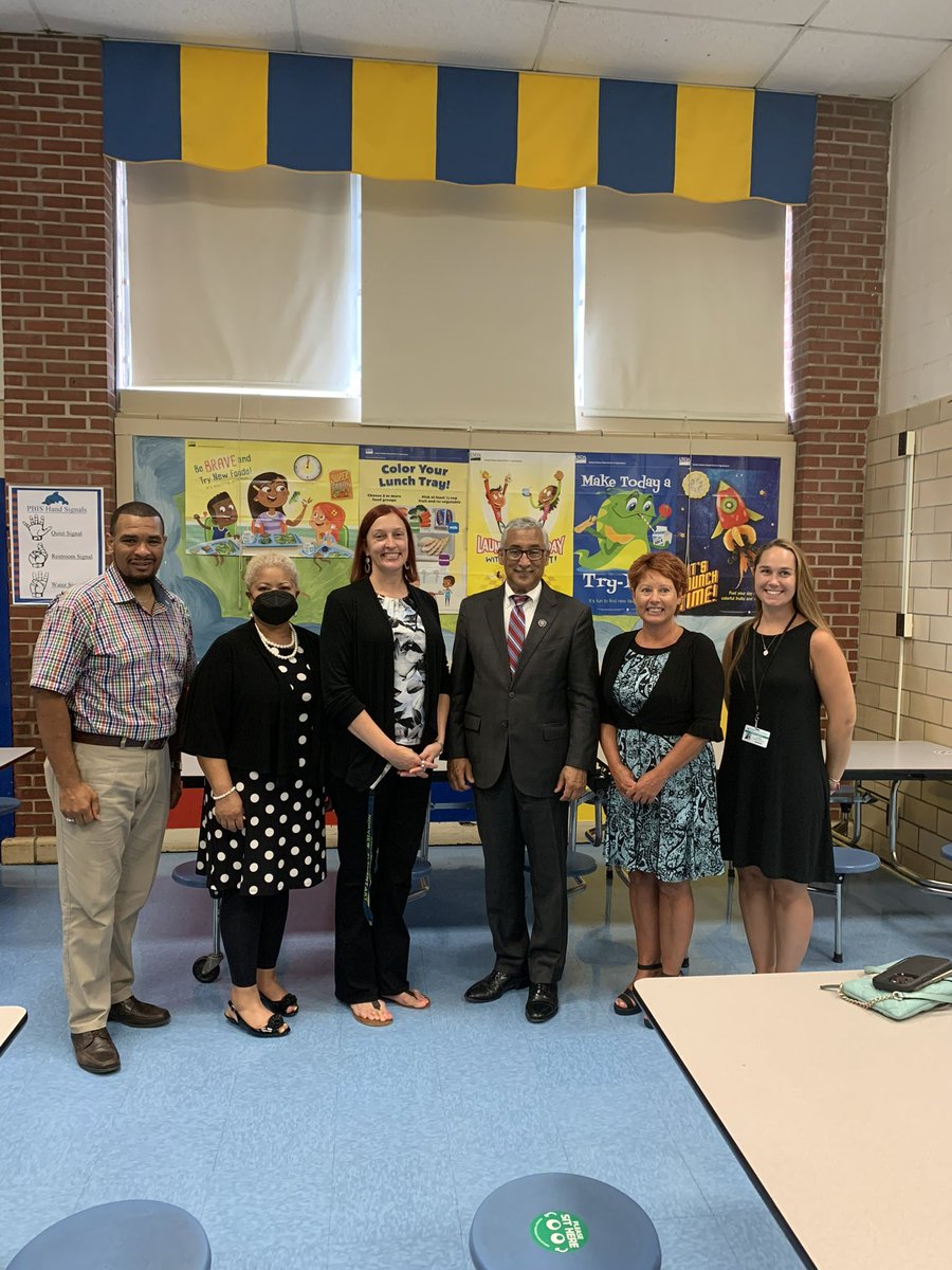 Rep. Bobby Scott's tweet "To celebrate passage of my Keep Kids Fed Act, I visited Norview